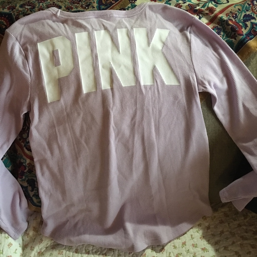 PINK flannel shirt